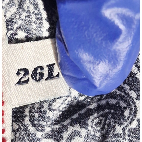 Ariat REAL 26L Crochet Patch Jeans Women Boho Western Cowgirl Flare Denim - Picture 11 of 17